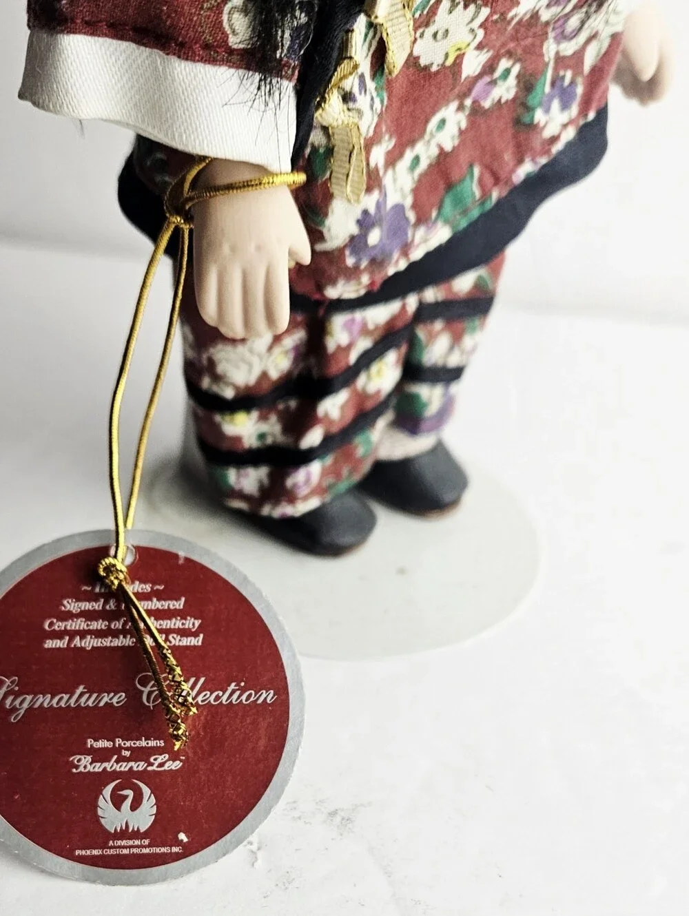 Barbara Lee Signature Collection Petite Porcelains Asian Japan Doll 8